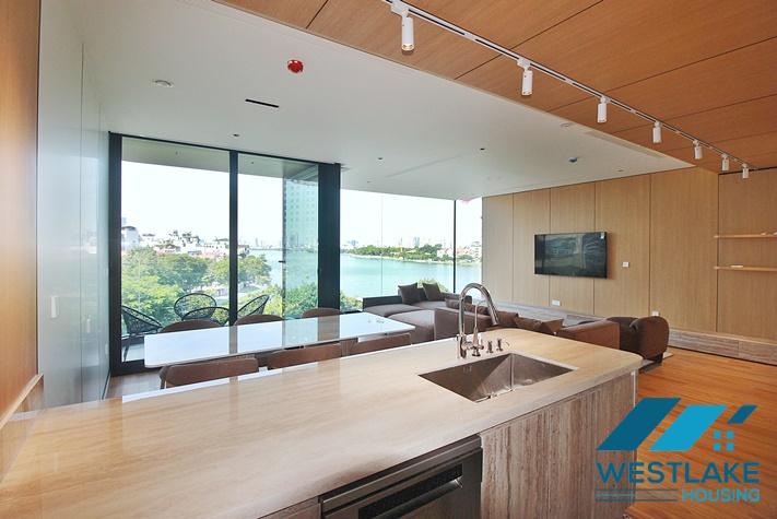 Căn Hộ 2 Phòng Ngủ Mới Đẹp, Ban Công Sáng Thoáng View Hồ  Cho Thuê Tại Tây Hồ, Hà Nội