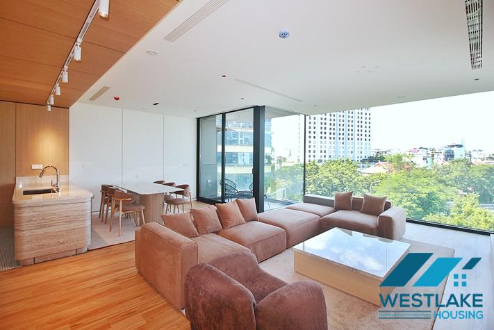 Căn Hộ 2 Phòng Ngủ Mới Đẹp, Ban Công Sáng Thoáng View Hồ  Cho Thuê Tại Tây Hồ, Hà Nội