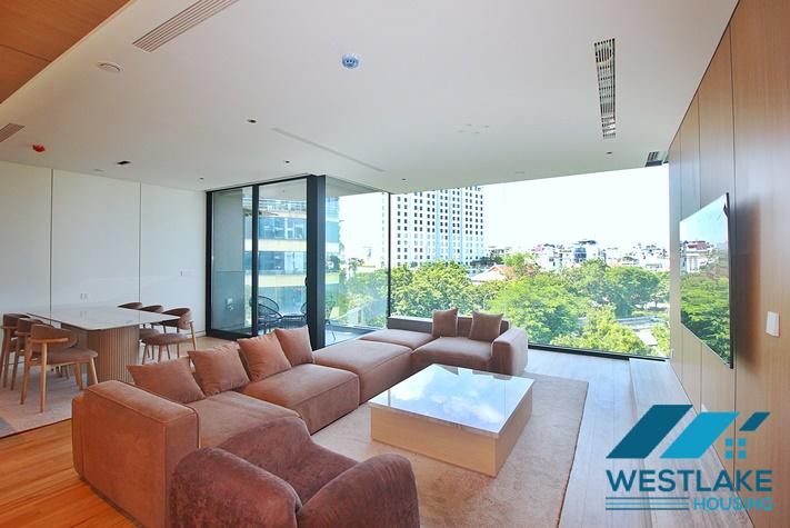 Căn Hộ 2 Phòng Ngủ Mới Đẹp, Ban Công Sáng Thoáng View Hồ  Cho Thuê Tại Tây Hồ, Hà Nội