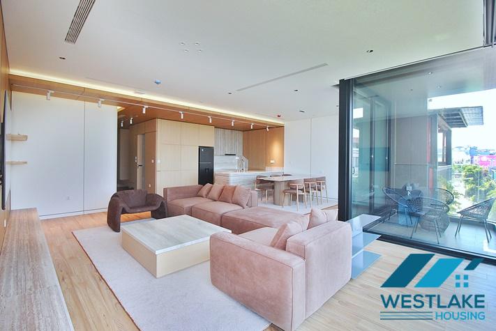 Căn Hộ 2 Phòng Ngủ Mới Đẹp, Ban Công Sáng Thoáng View Hồ  Cho Thuê Tại Tây Hồ, Hà Nội