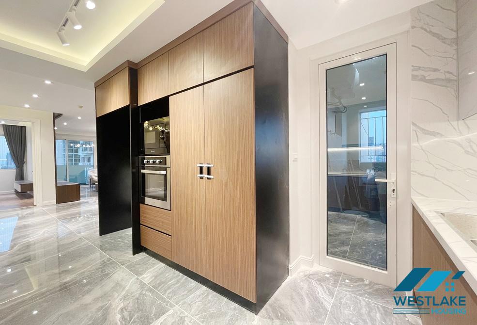 An affordable 4 bedroom apartment for rent in Ciputra, Tay Ho ward, Ha Noi