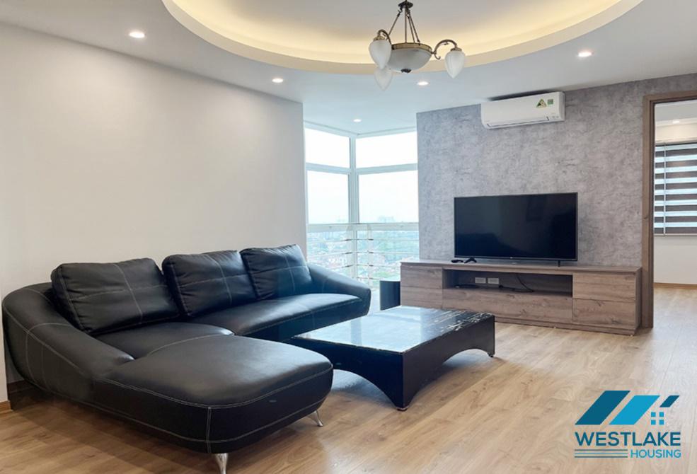 Newly completed apartment 3 bedrooms with modern furniture in Ciputra, Tay Ho