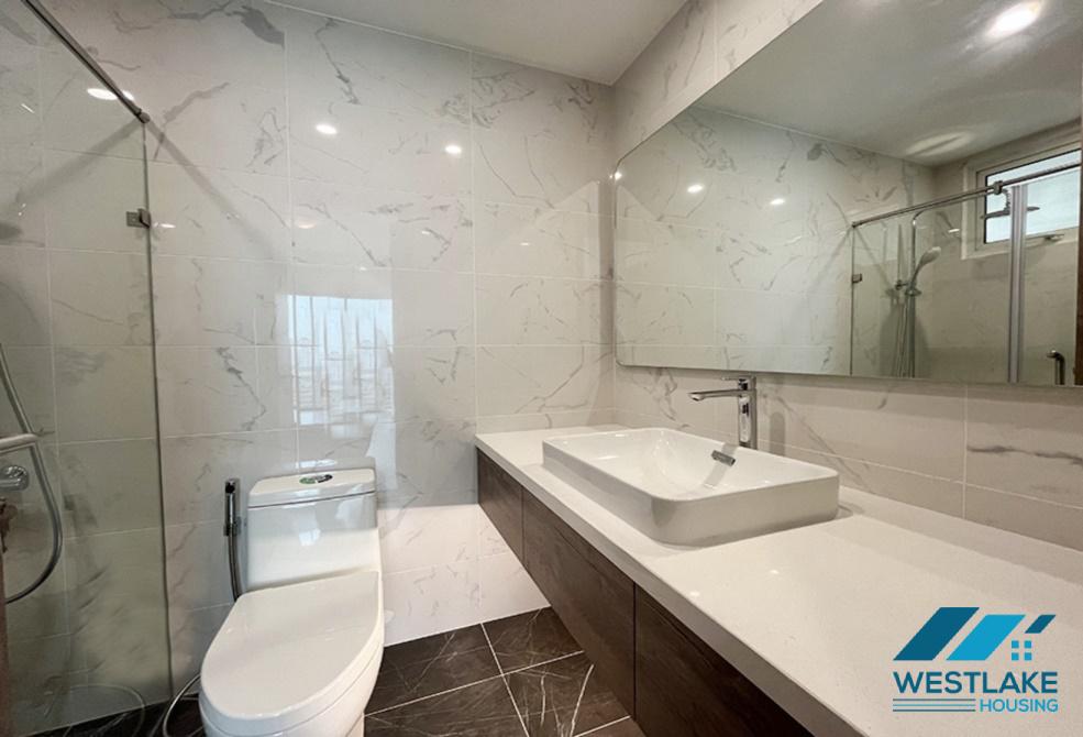Newly completed apartment 3 bedrooms with modern furniture in Ciputra, Tay Ho