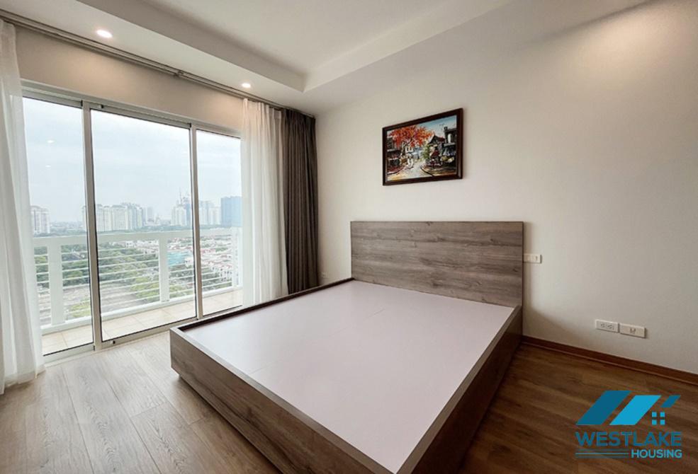 Newly completed apartment 3 bedrooms with modern furniture in Ciputra, Tay Ho
