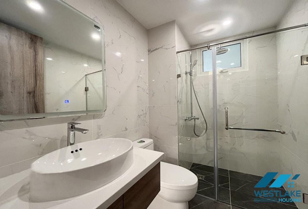 Newly completed apartment 3 bedrooms with modern furniture in Ciputra, Tay Ho