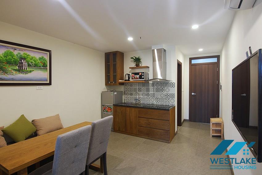 Bright one bedroom apartment for rent in Yen Hoa, Tay Ho, Ha Noi