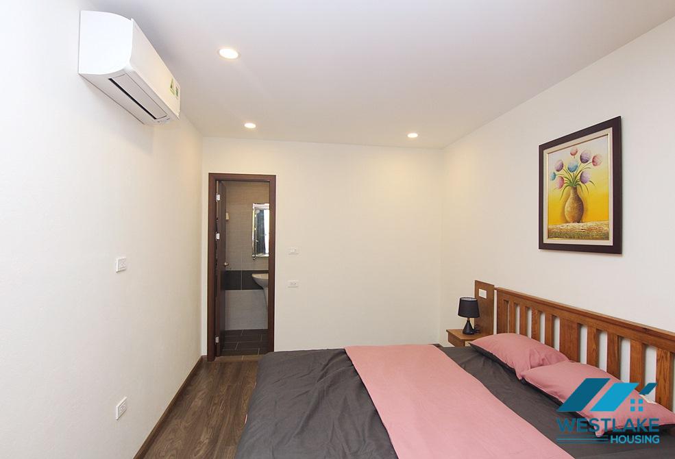 Lake view 2 bedrooms apartment with balcony for rent in Yen Hoa, Tay Ho, Ha Noi