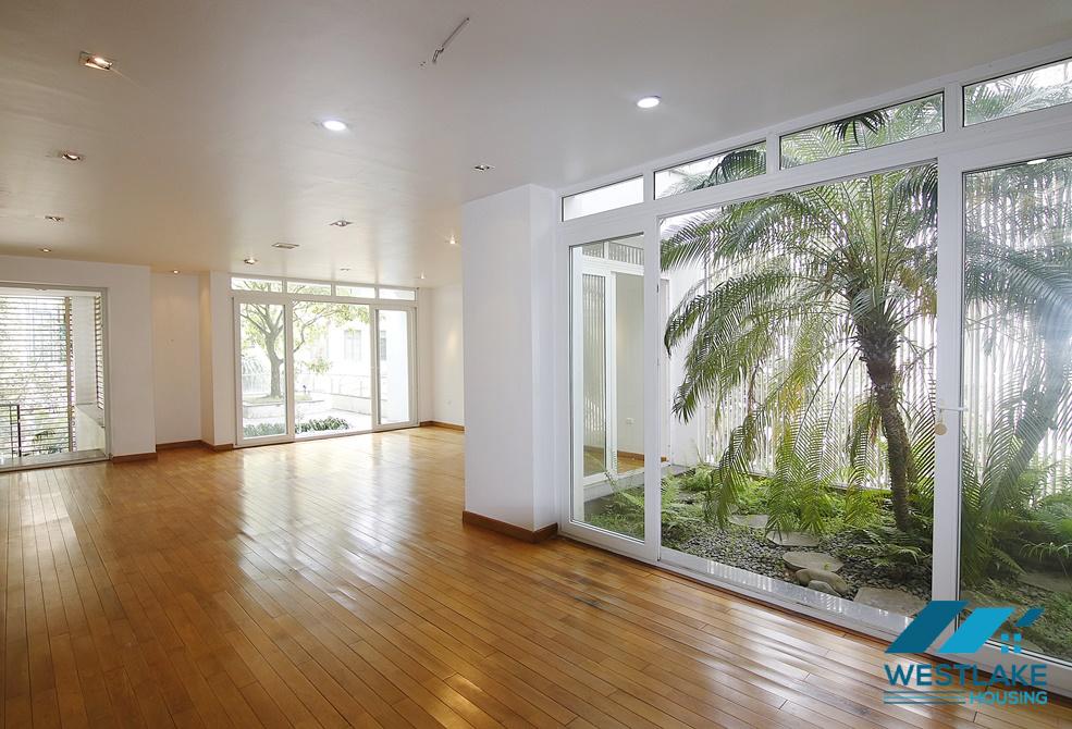 A superb house with modern design and a lot of natural light for rent in Tay Ho ward, Ha Noi