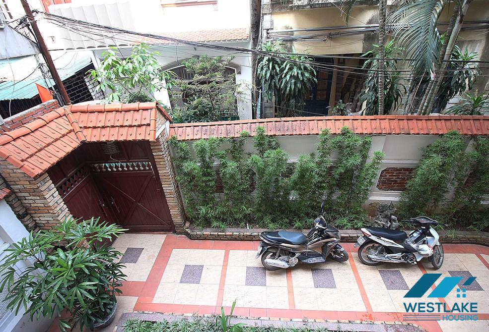 A charming house with swimming pool for rent in Xuan Dieu, Tay Ho