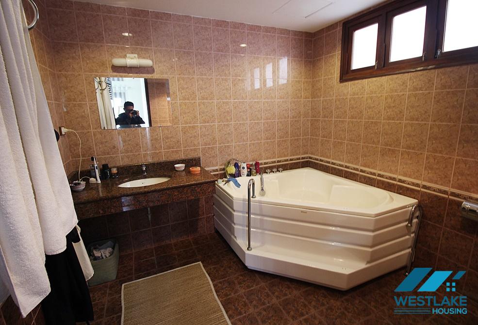A charming house with swimming pool for rent in Xuan Dieu, Tay Ho
