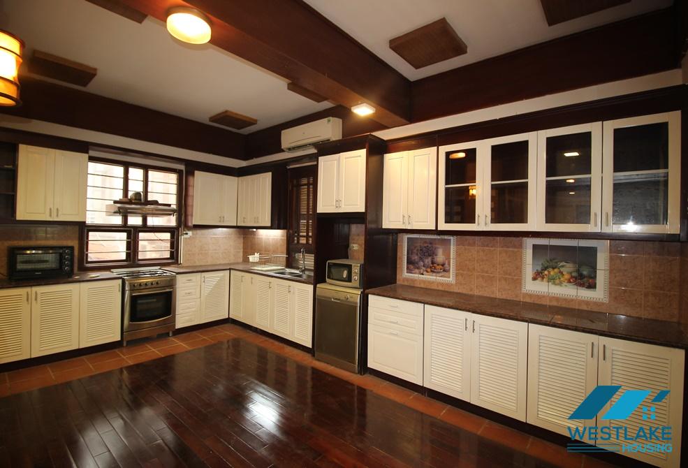 A charming house with swimming pool for rent in Xuan Dieu, Tay Ho