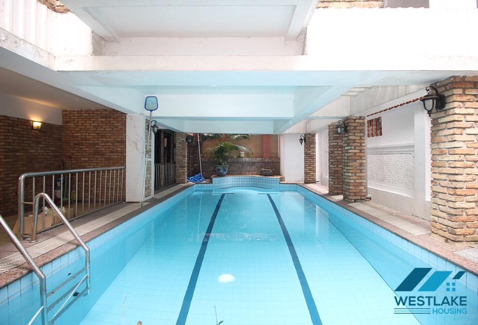 A charming house with swimming pool for rent in Xuan Dieu, Tay Ho