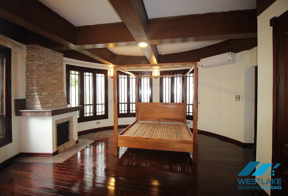 A charming house with swimming pool for rent in Xuan Dieu, Tay Ho