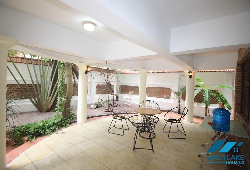 A charming house with swimming pool for rent in Xuan Dieu, Tay Ho