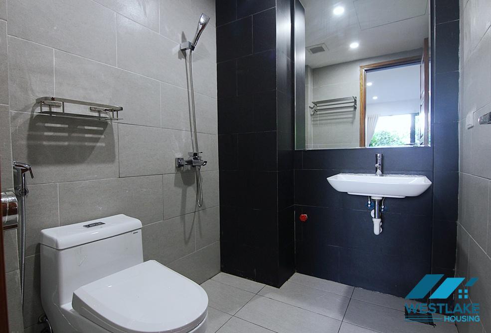 Bright studio with green view for rent in Dang Thai Mai area, Tay Ho, Ha Noi