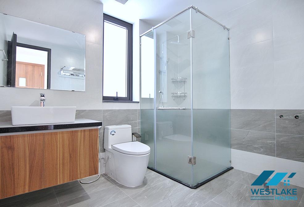Brightly 3 bedrooms apartment for rent in Dang Thai Mai, Tay Ho, Ha Noi