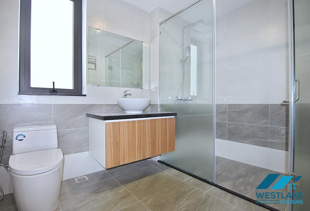 Brightly 3 bedrooms apartment for rent in Dang Thai Mai, Tay Ho, Ha Noi