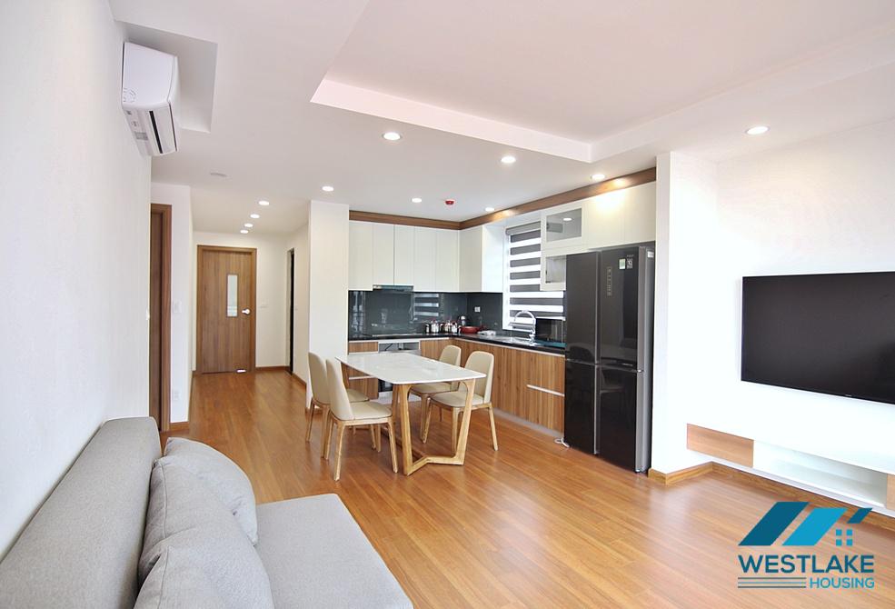 Brightly 3 bedrooms apartment for rent in Dang Thai Mai, Tay Ho, Ha Noi