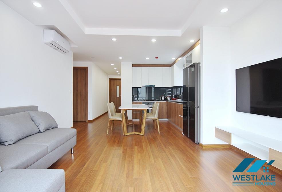 Brightly 3 bedrooms apartment for rent in Dang Thai Mai, Tay Ho, Ha Noi