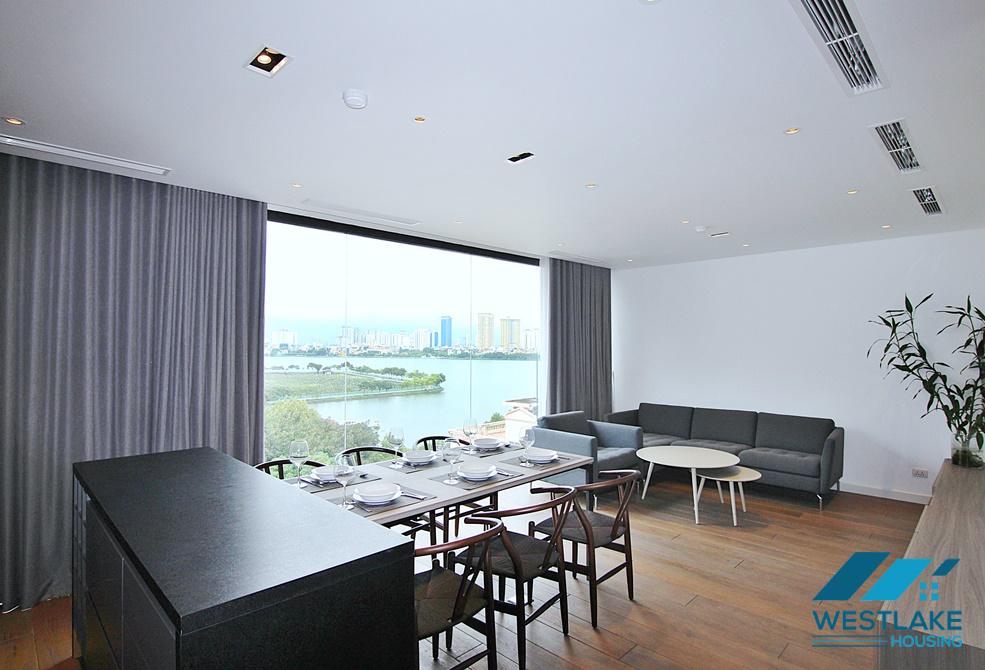 Căn Hộ 2 Phòng Ngủ Đẹp Hiện Đại, View Hồ Sáng Thoáng Cho Thuê Trên Phố Tô Ngọc Vân Tây Hồ