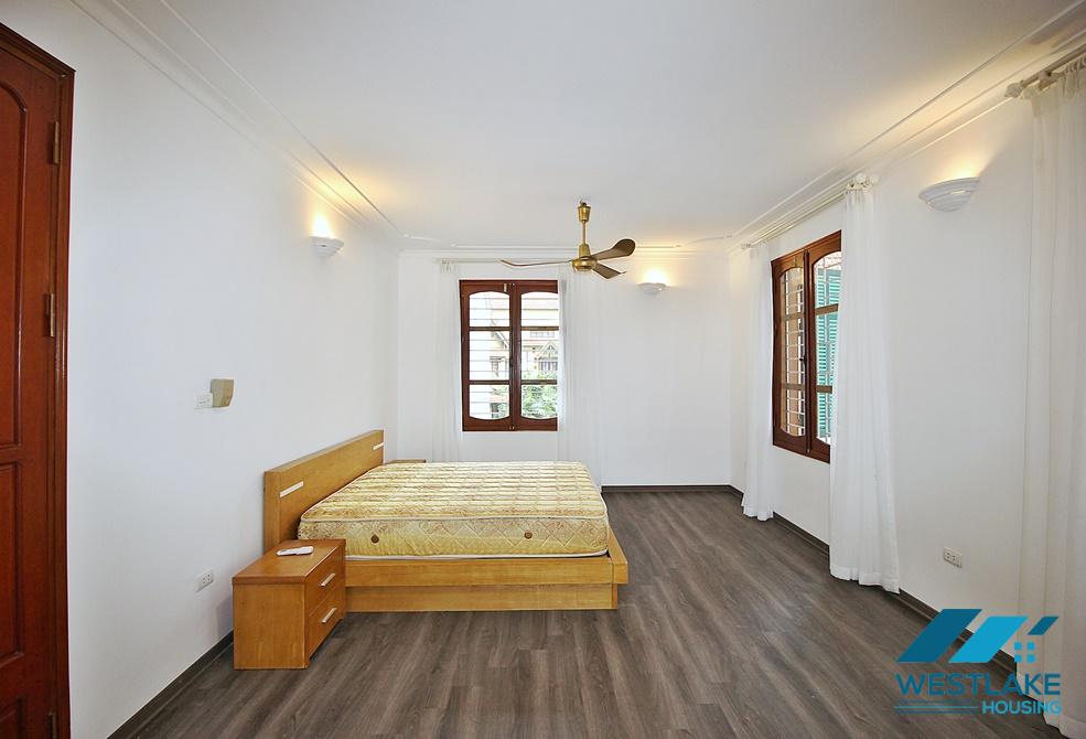 French colonial house with swimming pool for rent in Westlake area, Tay Ho, Ha Noi