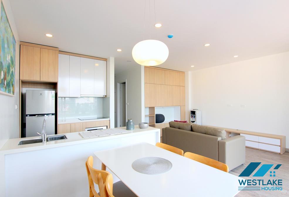 Beautiful lake view apartment with lots of nature light on To Ngoc Van street, Tay Ho, Ha Noi for rent