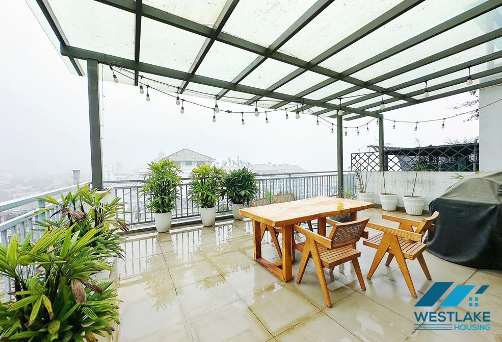 Cho Thuê Căn Hộ Duplex 3 Phòng Ngủ Hiện Đại, Ban Công View Hồ Thoáng Mát Tại Phường Tây Hồ, Hà Nội