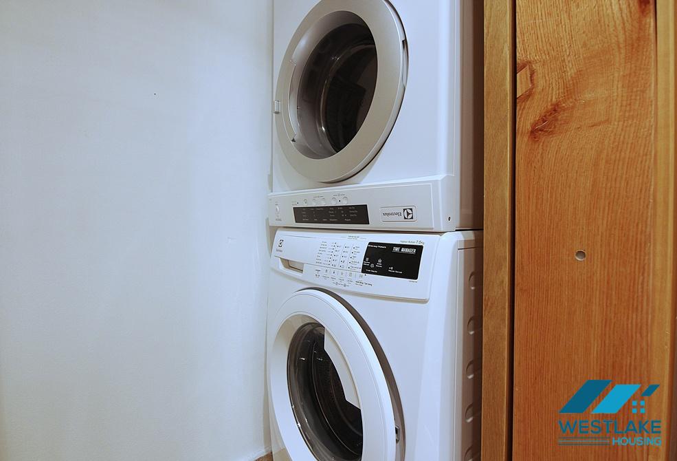 Bright and spacious 2 bedrooms apartment for rent in central Tay Ho, Hanoi for rent