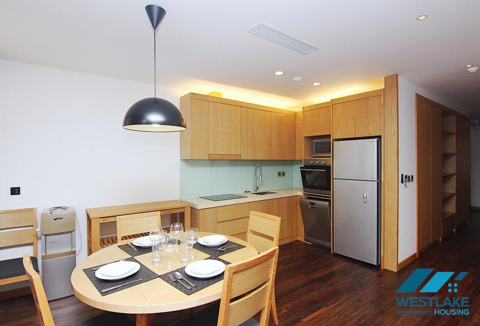 Bright and spacious 2 bedrooms apartment for rent in central Tay Ho, Hanoi for rent