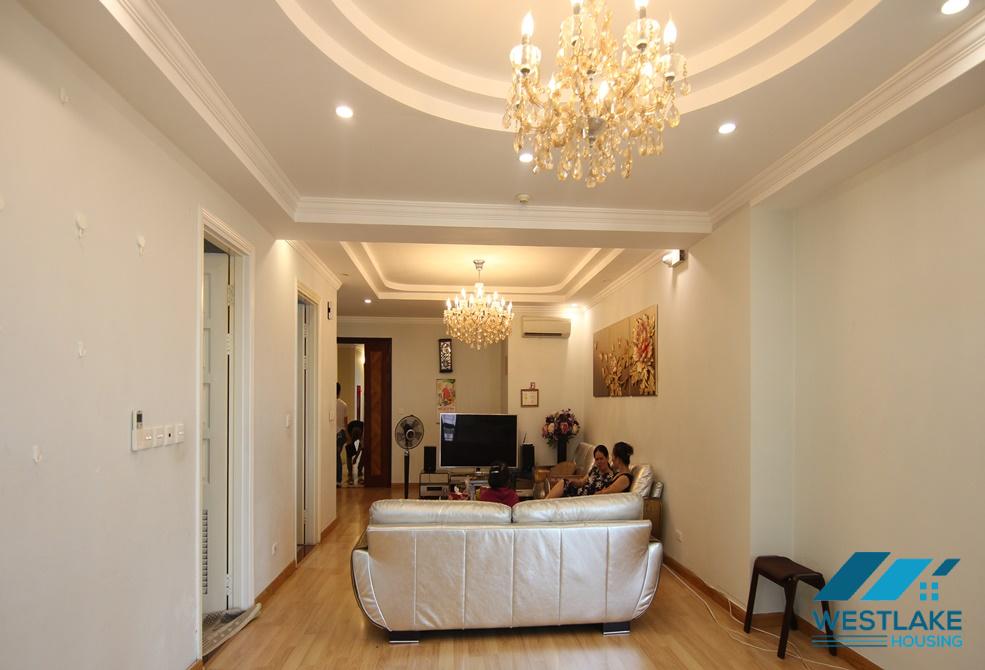 Spacious fully furnished apartment in Ciputra, Tay Ho ward, Hanoi