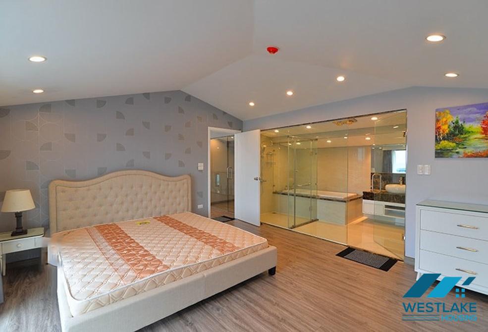 A modern 3 bedroom duplex for rent in Nghi Tam, Tay Ho