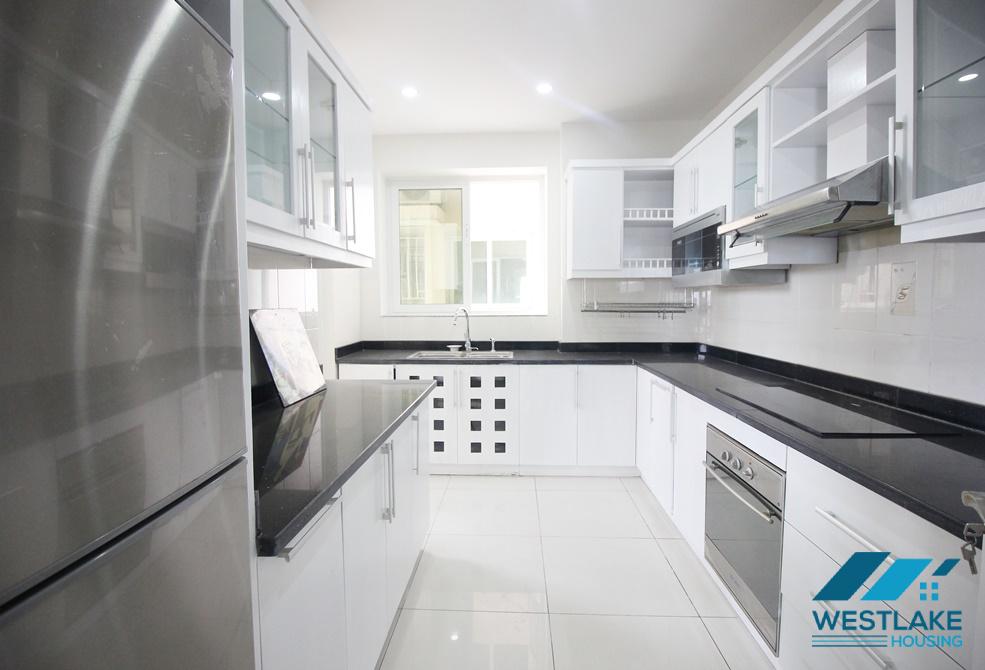 Furnished 3 bedroom apartment for rent in Ciputra E Tower, Tay Ho ward, Ha Noi