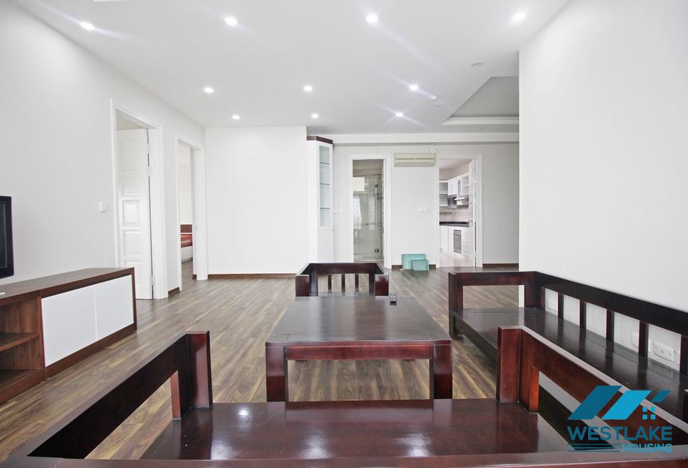 Furnished 3 bedroom apartment for rent in Ciputra E Tower, Tay Ho ward, Ha Noi