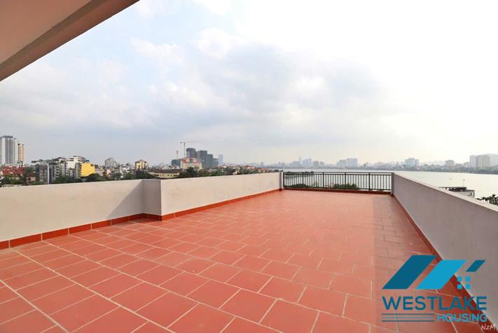 Cho Thuê Căn Hộ 2 Phòng Ngủ Mới Đẹp, Hiện Đại View  Hồ Sáng Thoáng Tại Âu Cơ Tây Hồ, Hà Nội