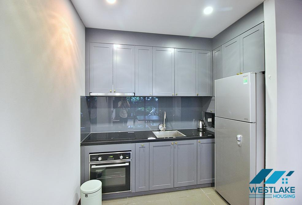 Spacious and modern 02 bedrooms apartment on 1st floor for rent in Tay Ho, Ha Noi