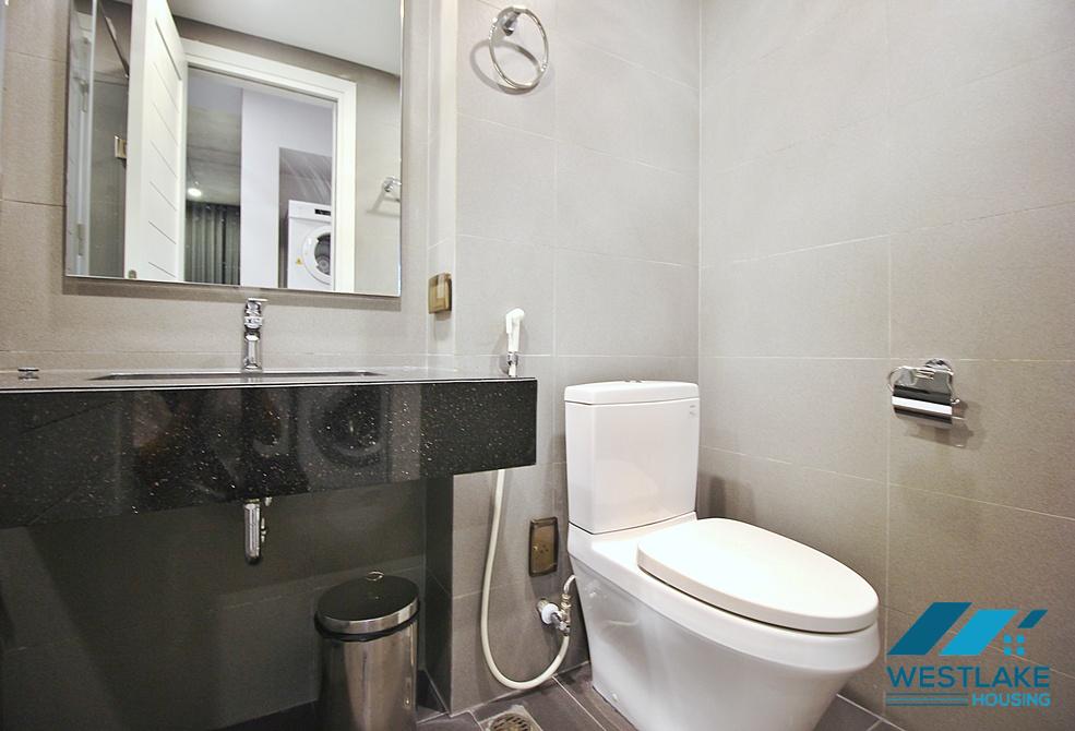 Spacious and modern 02 bedrooms apartment on 1st floor for rent in Tay Ho, Ha Noi