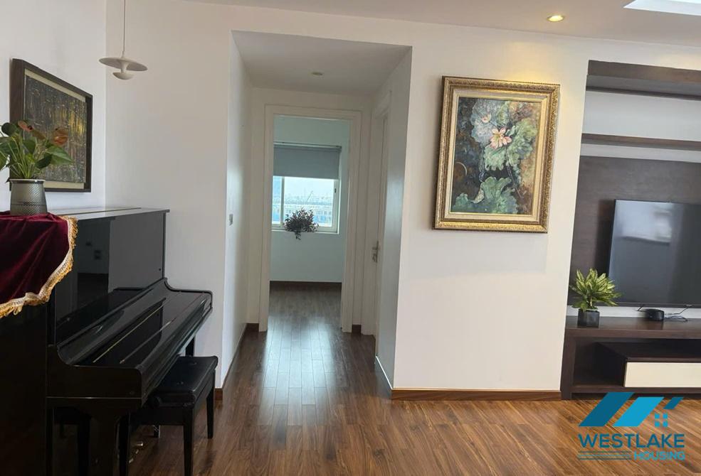 Three bedrooms apartment for rent in E building Ciputra, Ha Noi