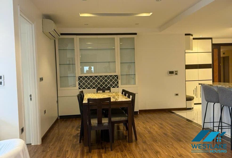 Three bedrooms apartment for rent in E building Ciputra, Ha Noi