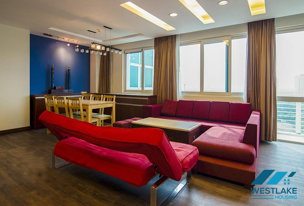 Spacious five bedrooms apartment for rent in E building, Ciputra, Tay Ho, Ha Noi Spacious five bedrooms apartment for rent in E building, Ciputra, Tay Ho, Ha Noi