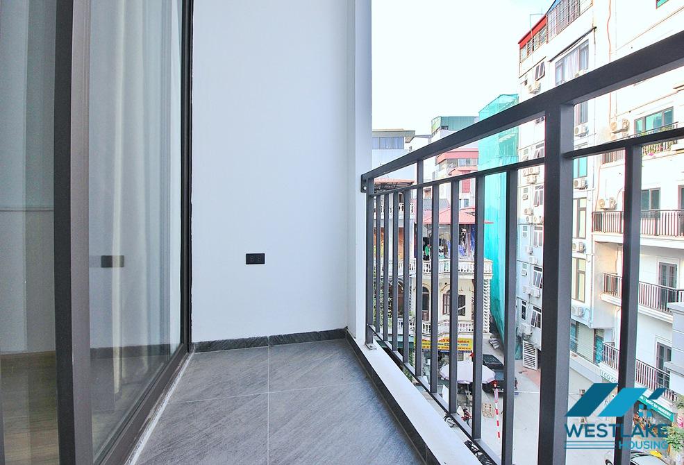 Modern and spacious one bedroom apartment for rent in Lac Long Quan area, Ha Noi