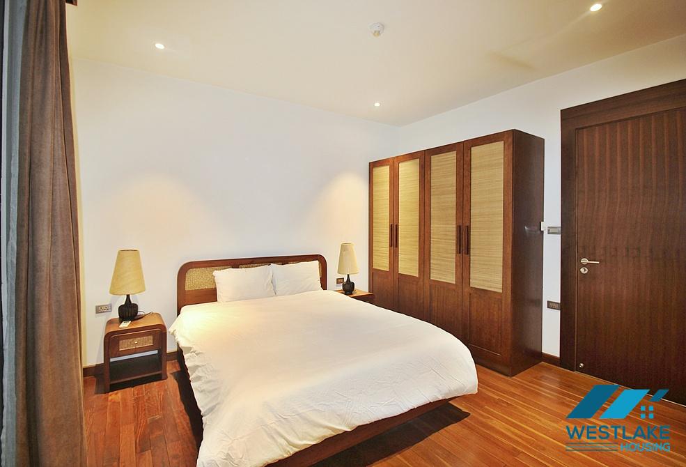 Gorgeous 3 bedrooms apartment with beautiful lake view in Tay Ho, Ha Noi