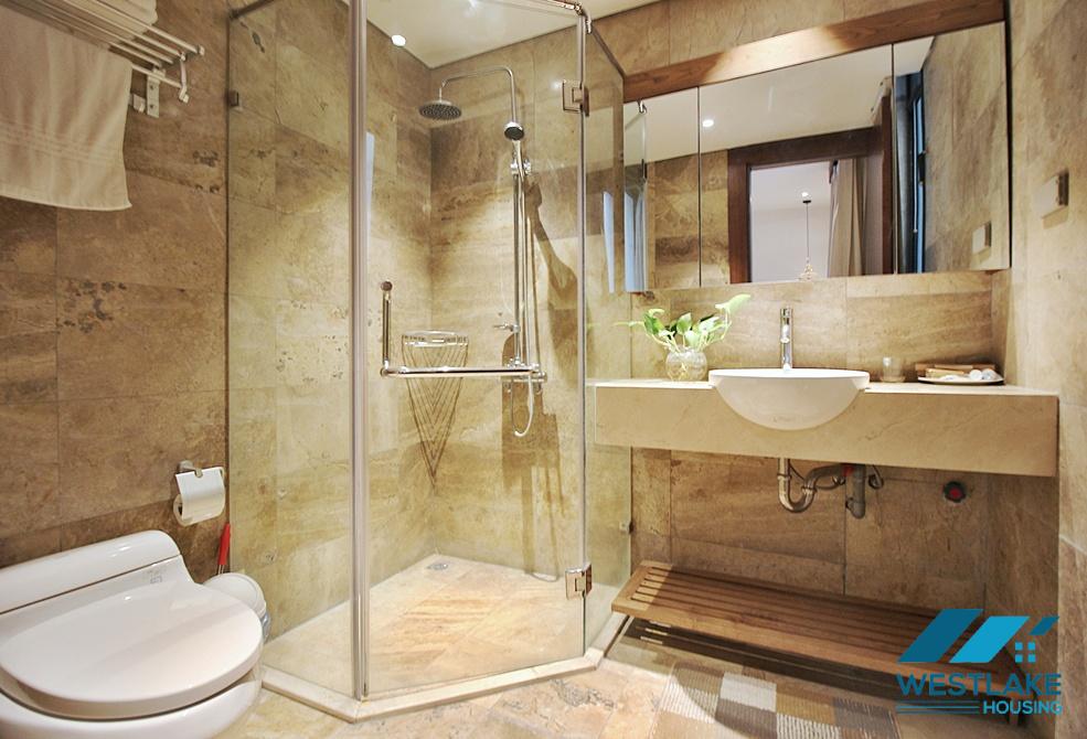 High quality 04 bedrooms apartment for rent in Xom Chua area, Tay Ho, Hanoi