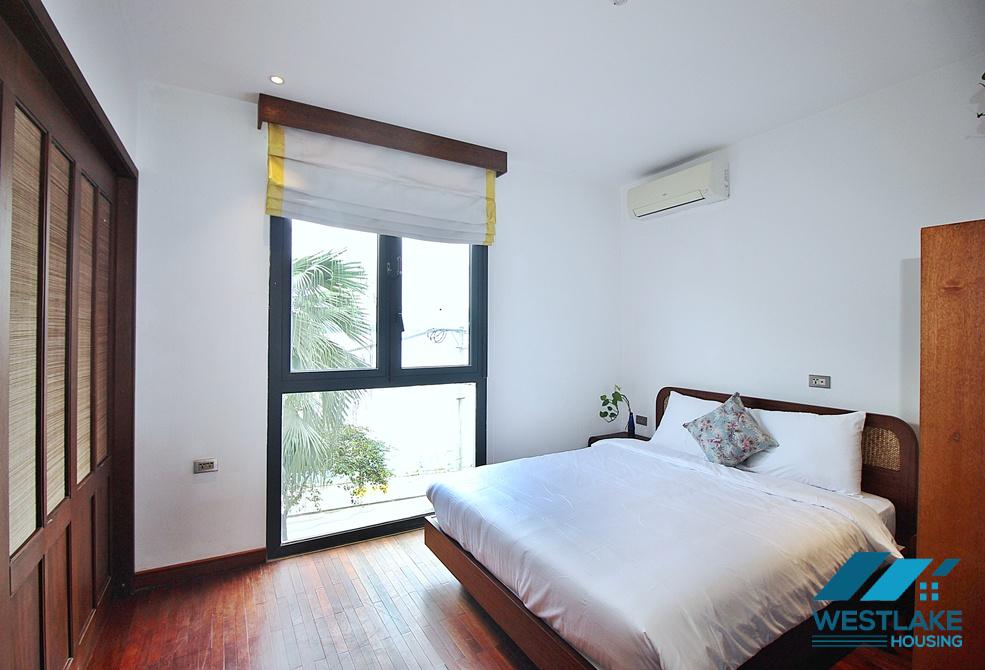 High quality 04 bedrooms apartment for rent in Xom Chua area, Tay Ho, Hanoi