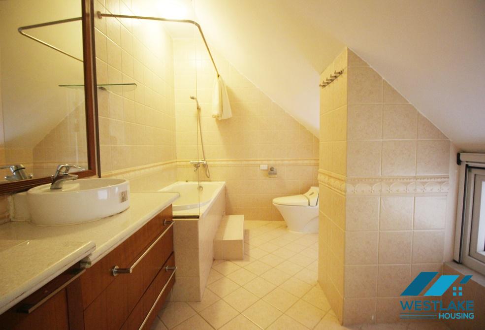A spacious and elegant 4 bedroom apartment for rent in Ciputra