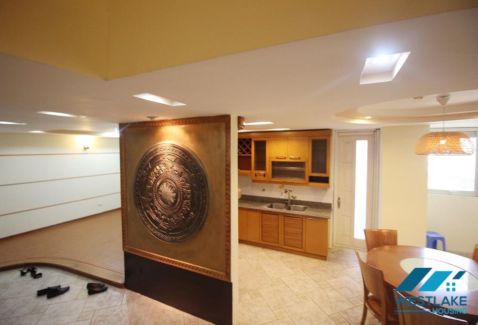A spacious and elegant 4 bedroom apartment for rent in Ciputra