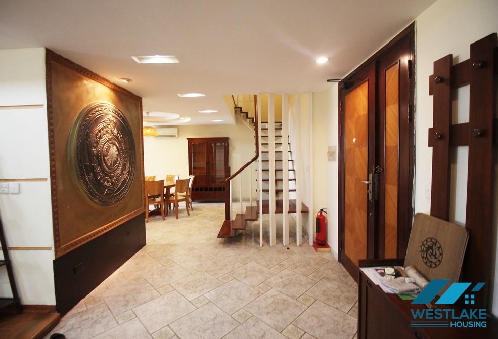 A spacious and elegant 4 bedroom apartment for rent in Ciputra