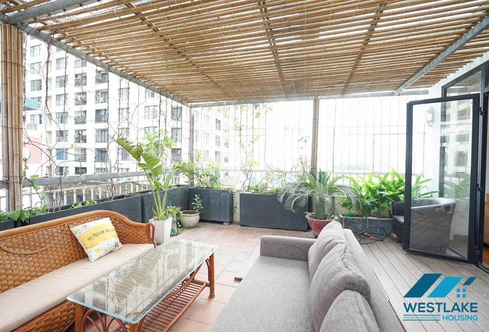 Nice 03-bedroom duplex apartment for rent in Tay Ho, Ha Noi