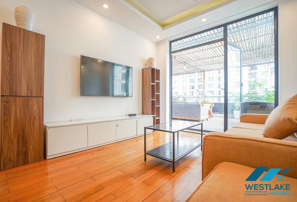 Nice 03-bedroom duplex apartment for rent in Tay Ho, Ha Noi