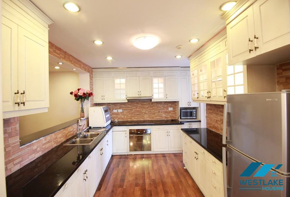 Bright and beautiful apartment for rent in Ciputra area, Tay Ho, Hanoi
