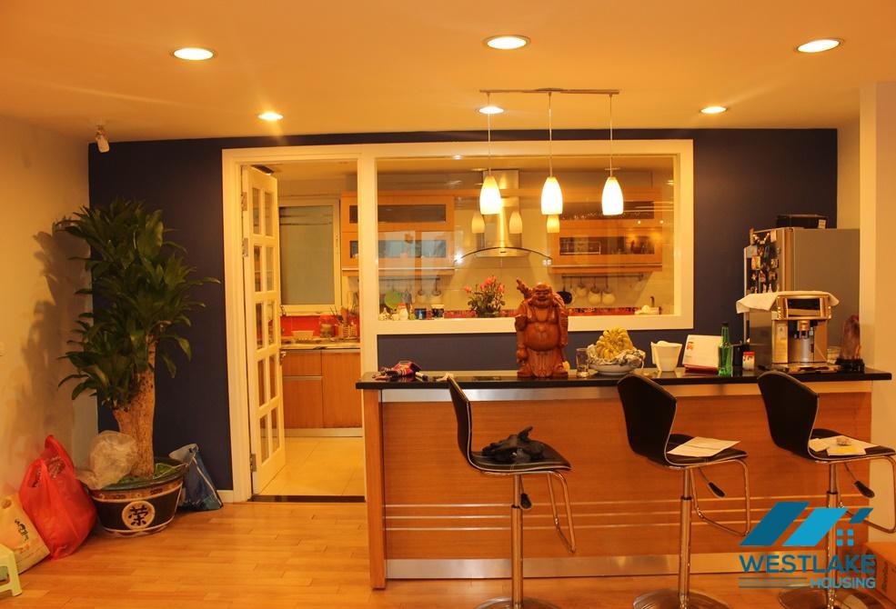 Large size apartment for rent in Ciputra, Tay Ho ward, Hanoi